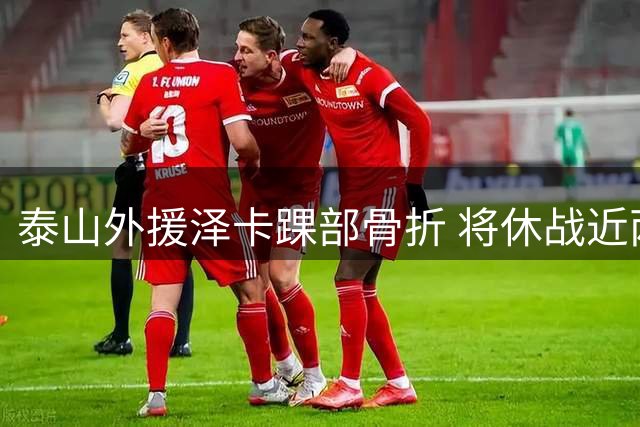 泰山外援泽卡踝部骨折 将休战近两个月